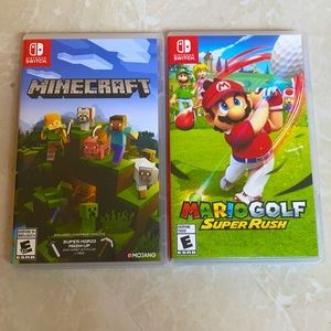 Nintendo switch video games